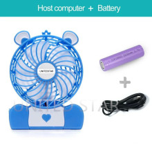 Bester verkaufender nachladbarer handlicher Miniventilator kleiner Ventilator für Spielraum